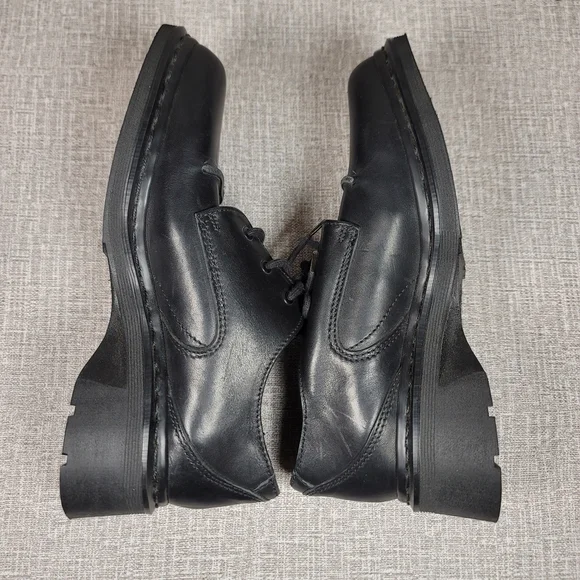 Dr. Doc Martens 9264 Loafers Black Leather Shoes Men's Size 7  Women's 8.5 - Picture 5 of 12